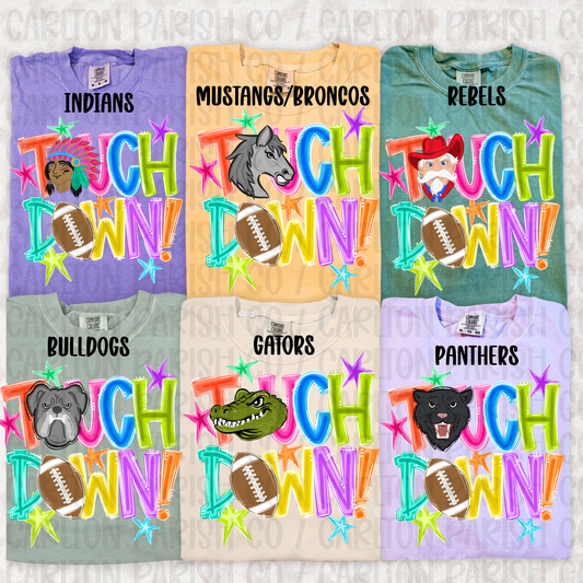 Football Mascot Shirt | School Spirit Game Day Tee