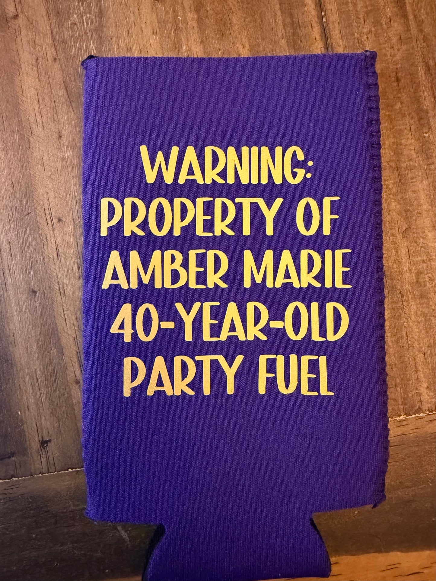 Personalized Can Cooler | Custom Coozie