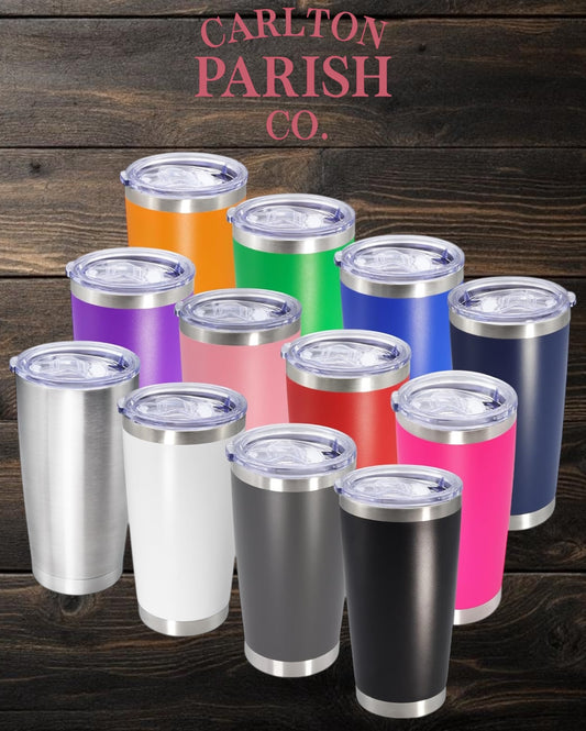 20 Oz Tumbler | Custom Laser Engraved