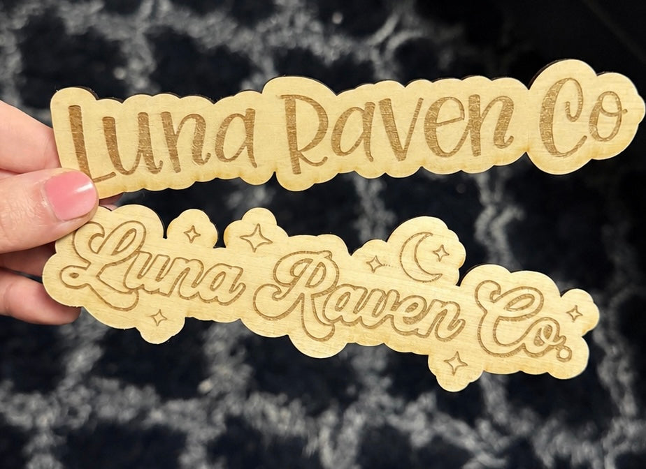 Custom Laser Engraved Business Watermark Sign