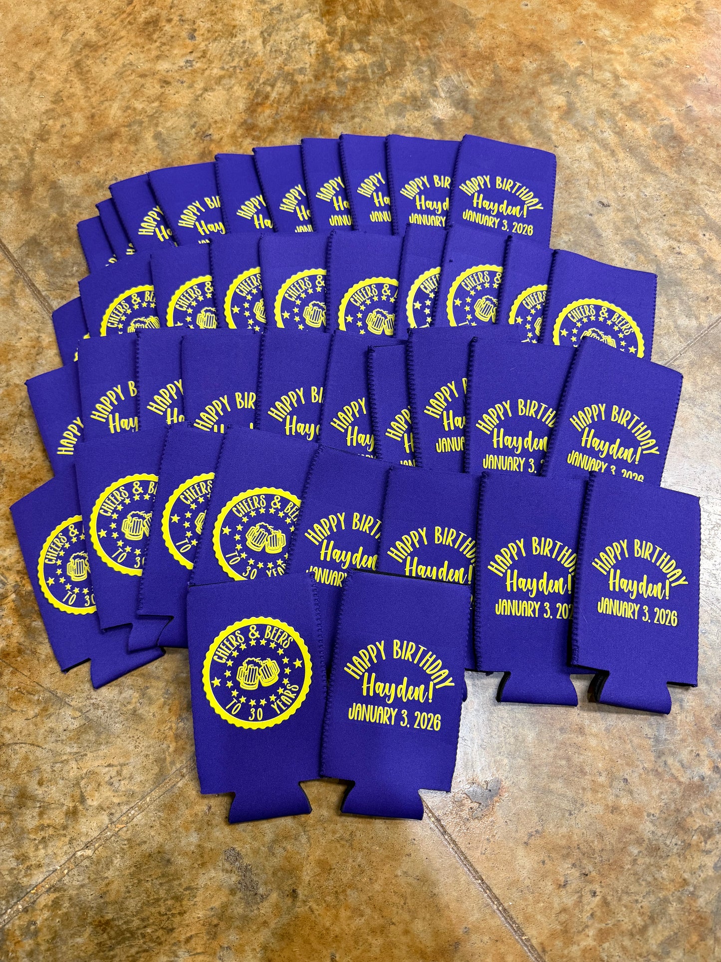 Personalized Can Cooler | Custom Coozie