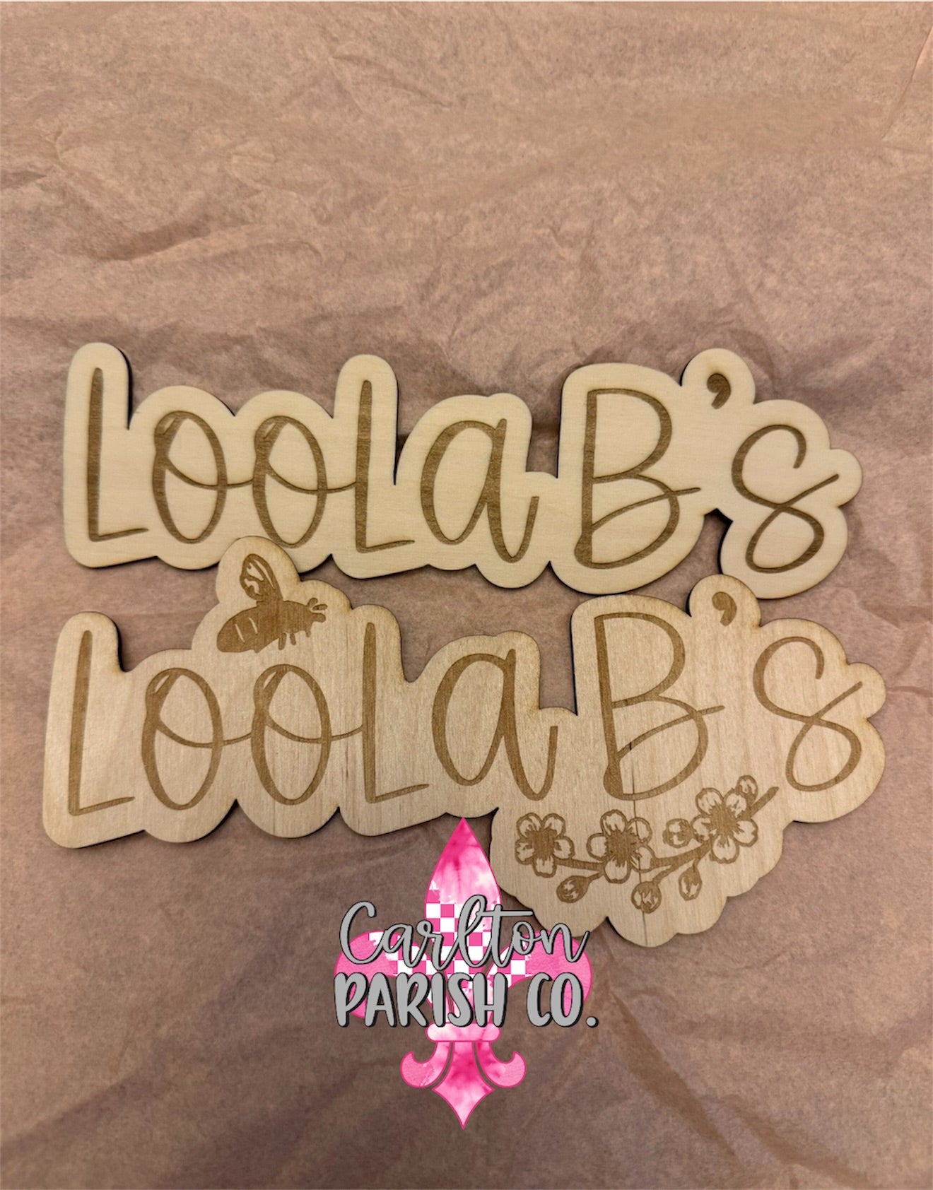 Custom Laser Engraved Business Watermark Sign