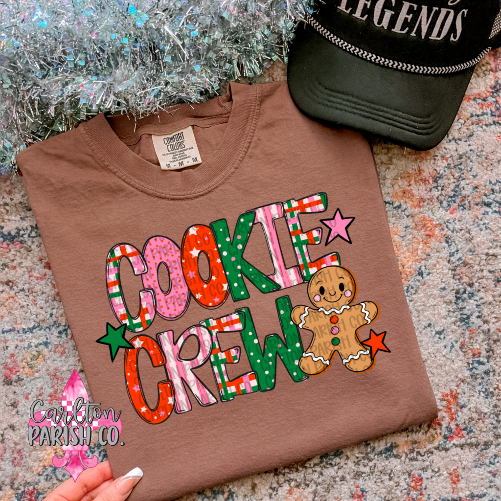 Cookie Crew Gingerbread Christmas Graphic Tee
