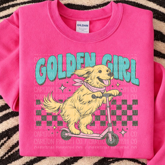 Golden Girl Retriever