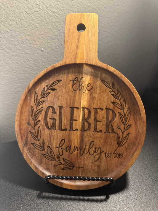Mini Wooden Paddle | Custom Laser Engraved