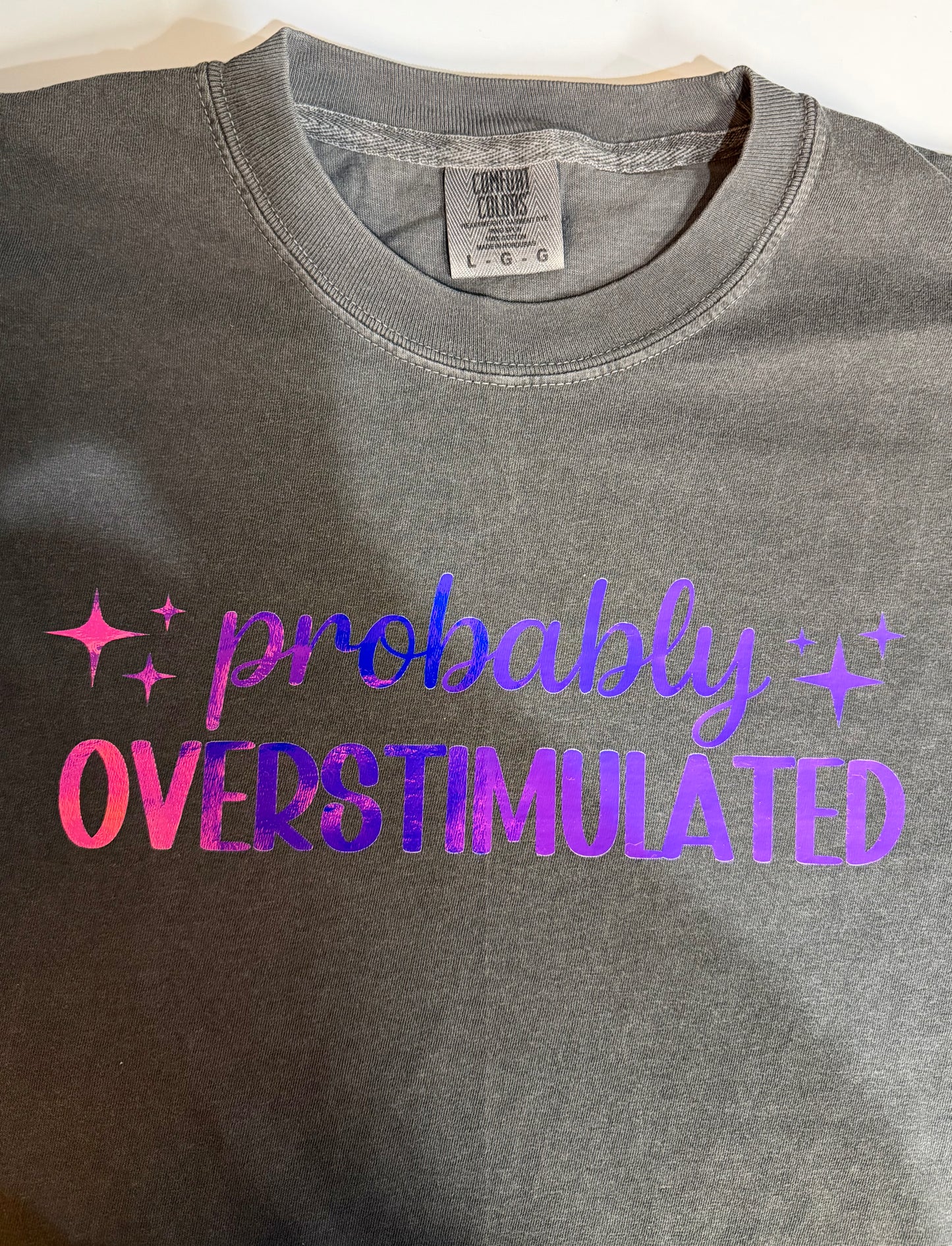 Probably Overstimulated Crewneck