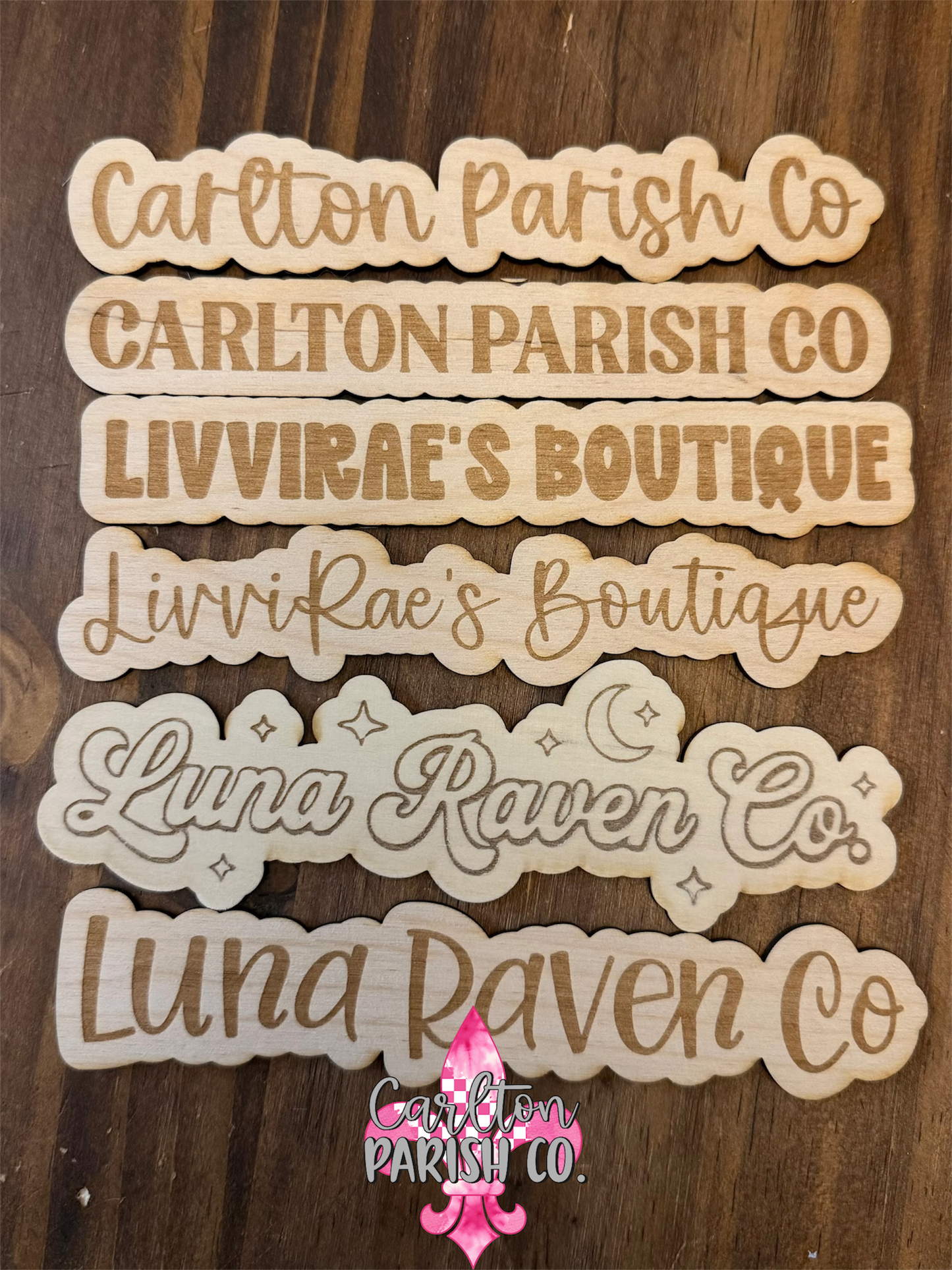 Custom Laser Engraved Business Watermark Sign