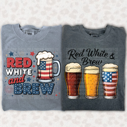 Red, White, Brew