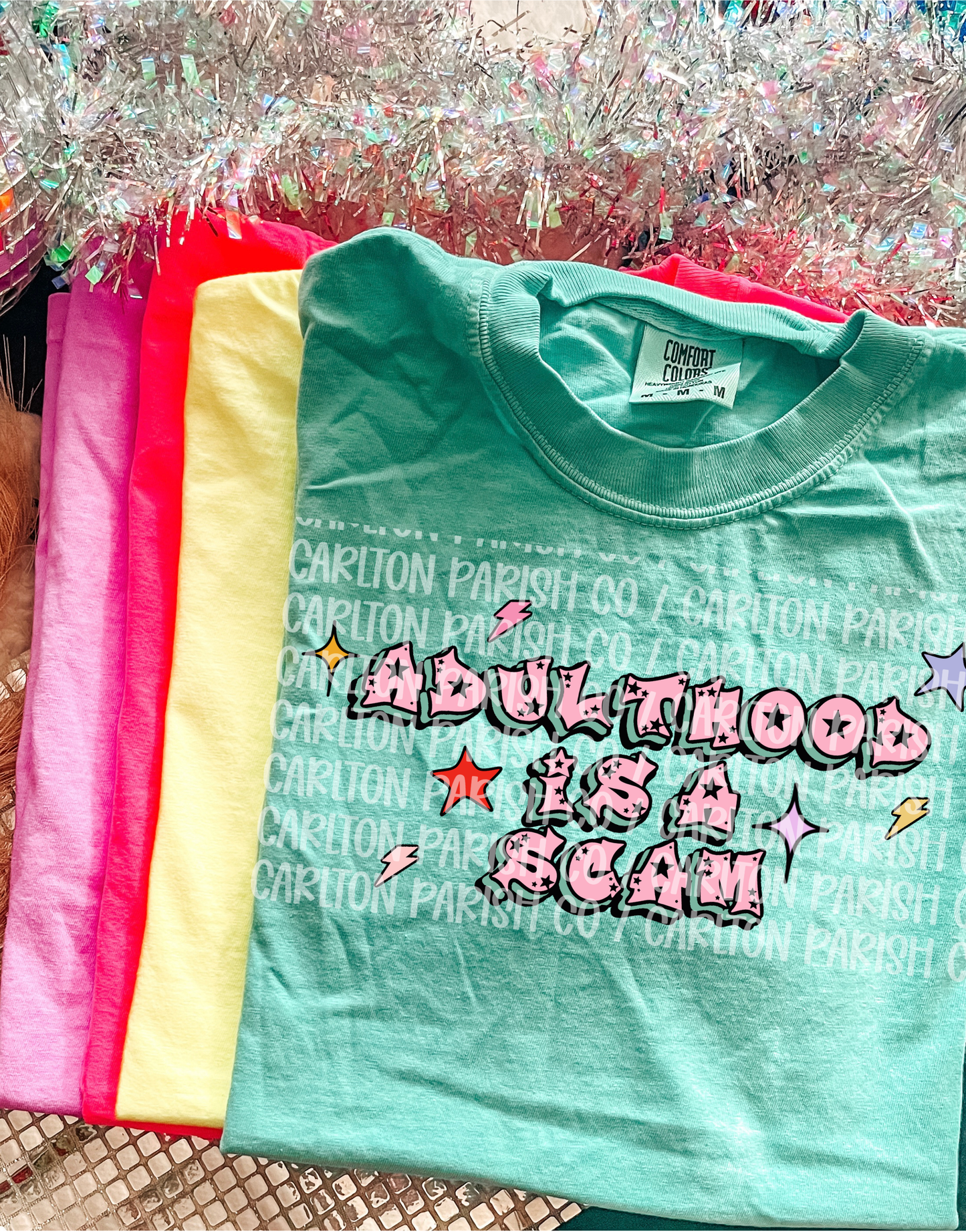 Adulthood Is a Scam Shirt | Funny Adulting Graphic Tee
