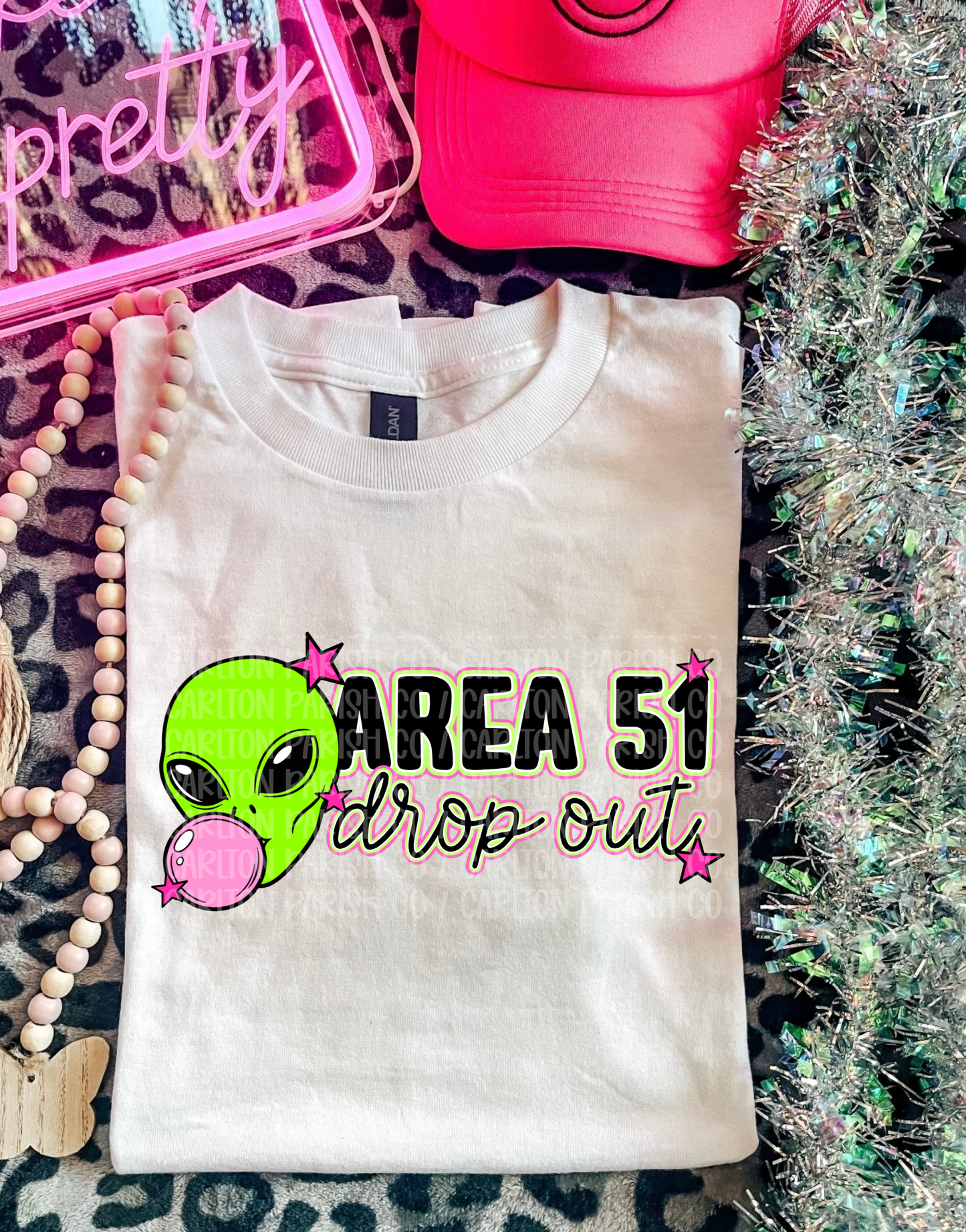 Area 51 Drop Out Shirt | Funny Alien Graphic Tee