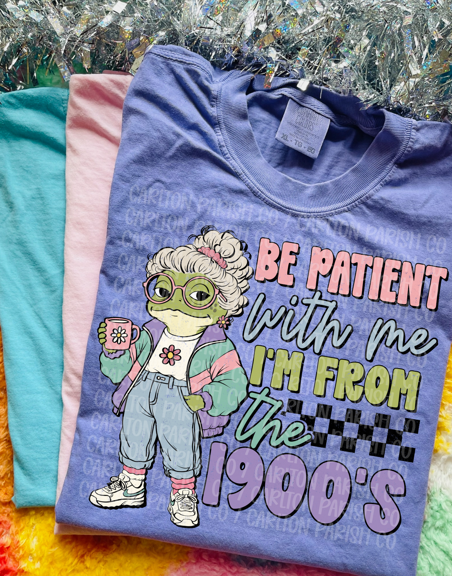 Be Patient With Me Shirt | Funny Frog Graphic Tee