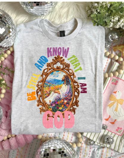 Be Still and Know Shirt | Inspirational Faith Tee