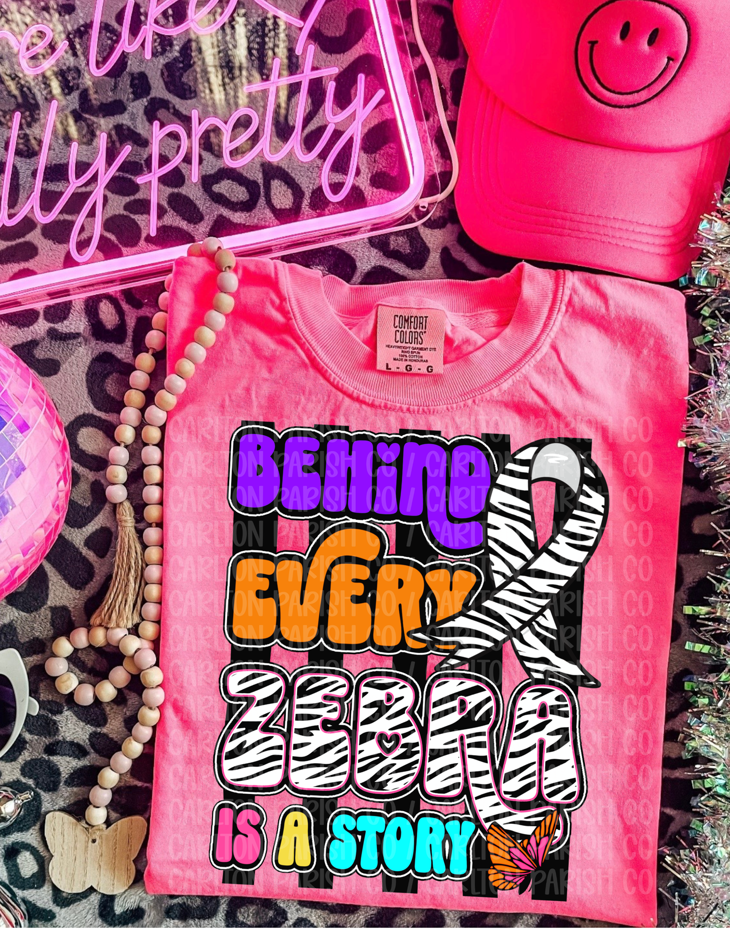 Behind Every Zebra Is a Story Shirt | Rare Disease Tee