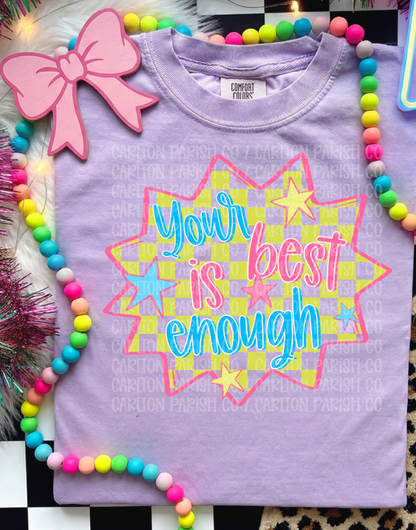Your Best Is Enough