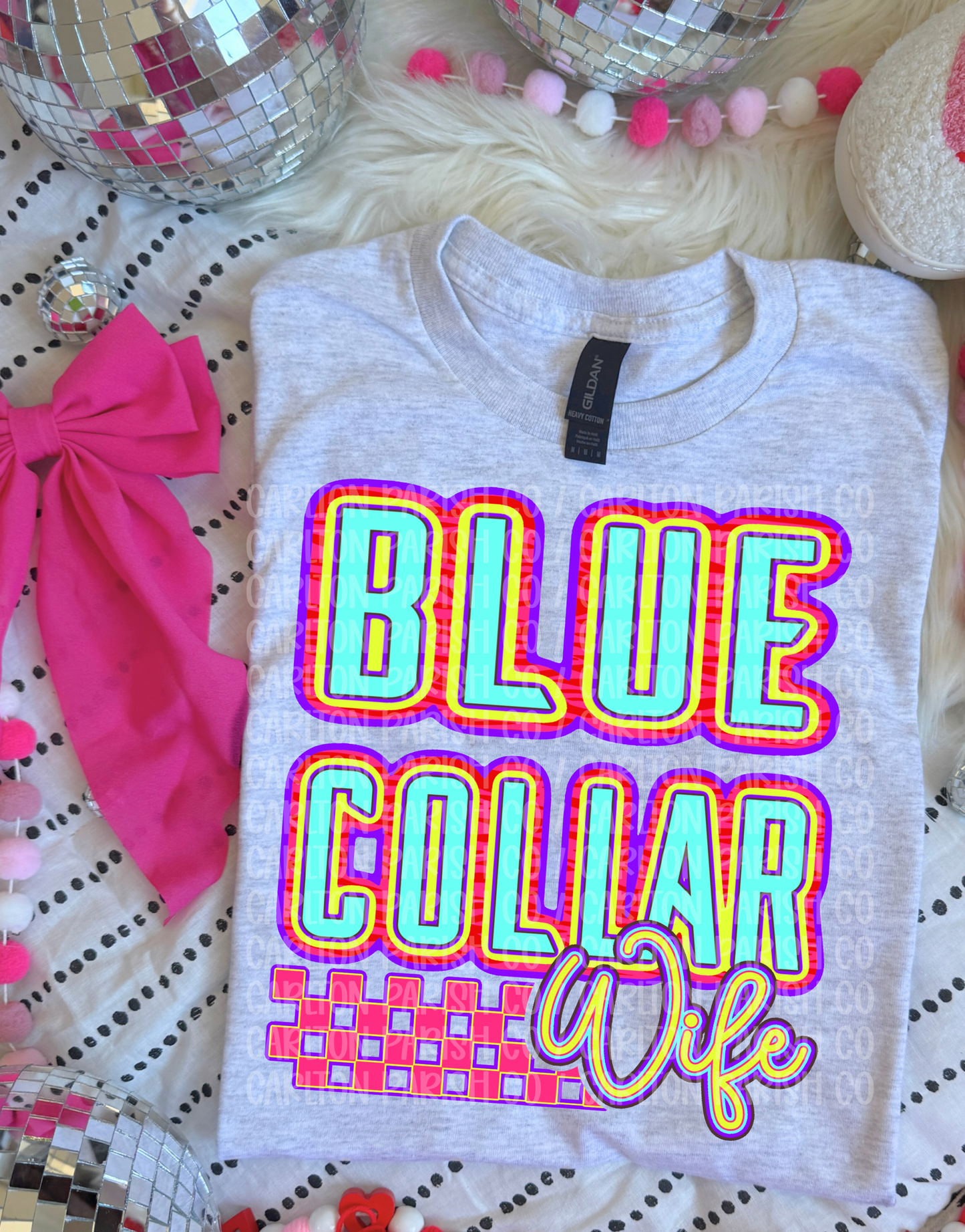Blue Collar Wife Shirt | Wife Graphic Tee