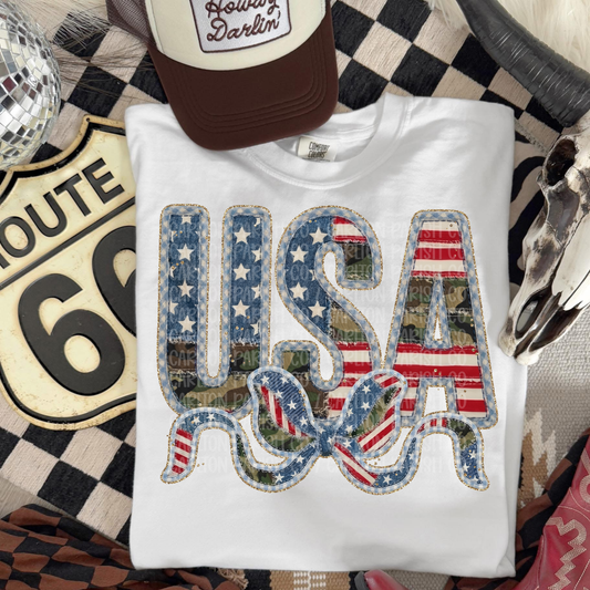 USA Camo Patchwork
