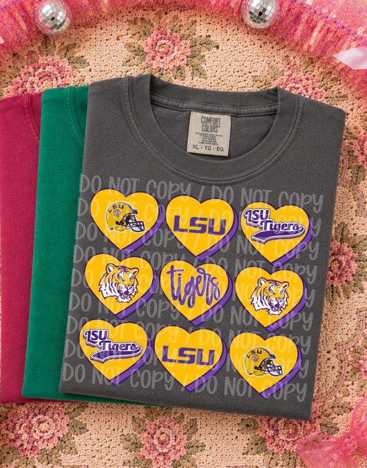 LSU - Candy Hearts
