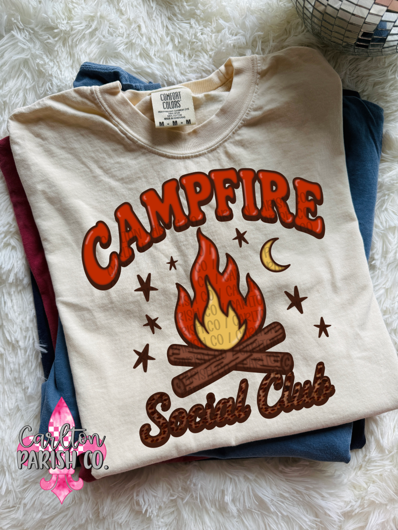 Campfire Social Club Camping Graphic Tee