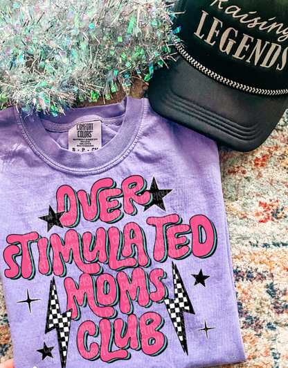 Checkered Overstimulated Moms Club