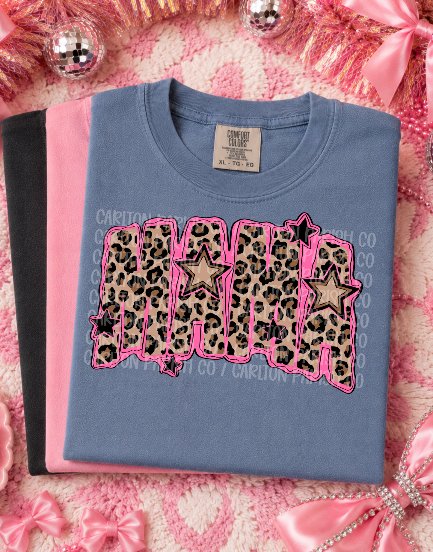 Mama Shirt | Cheetah Print Graphic Tee