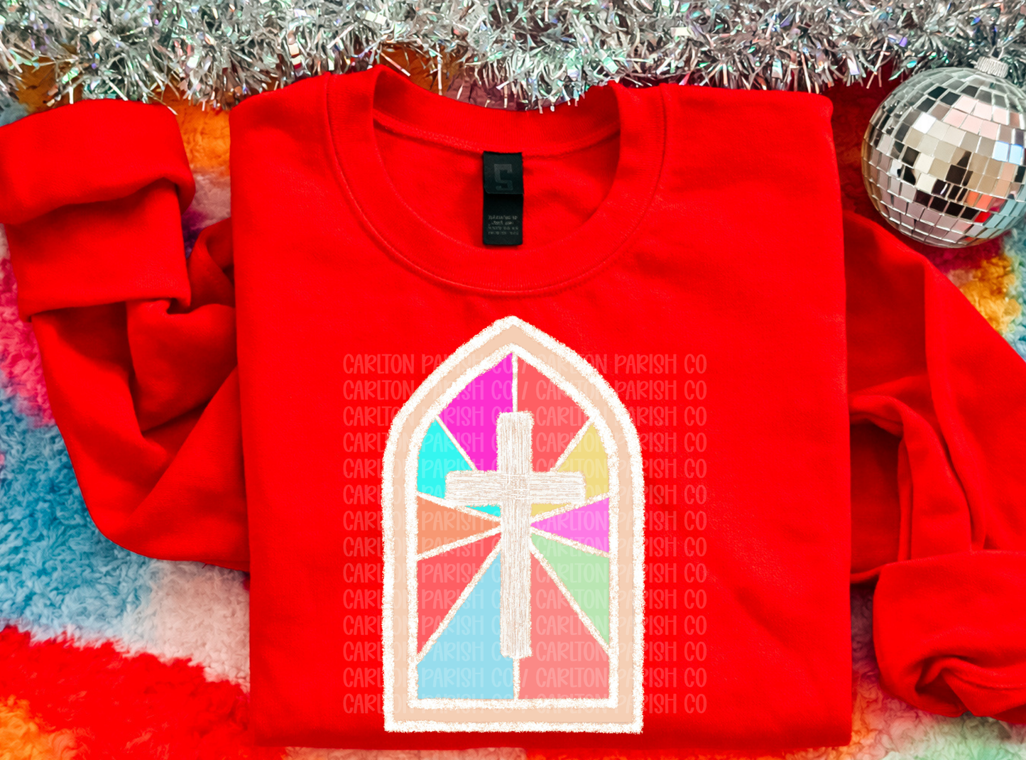 Glitter Church Window