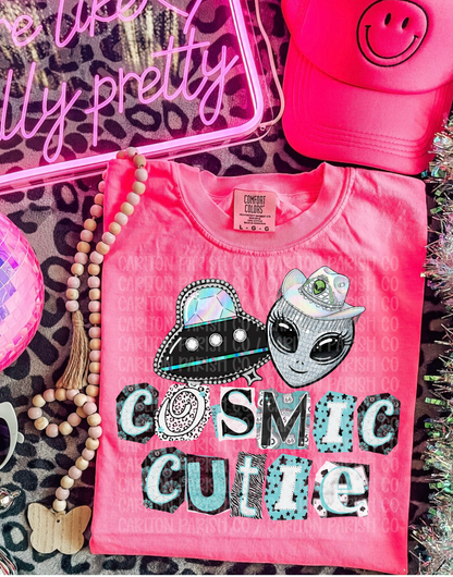 Cosmic Cutie Shirt | Cute Alien Graphic Tee