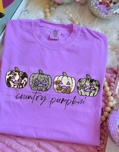 Country Pumpkin Shirt | Cute Fall Graphic Tee