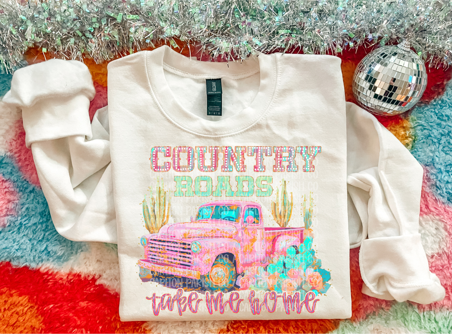 Country Roads Take Me Home Pastel