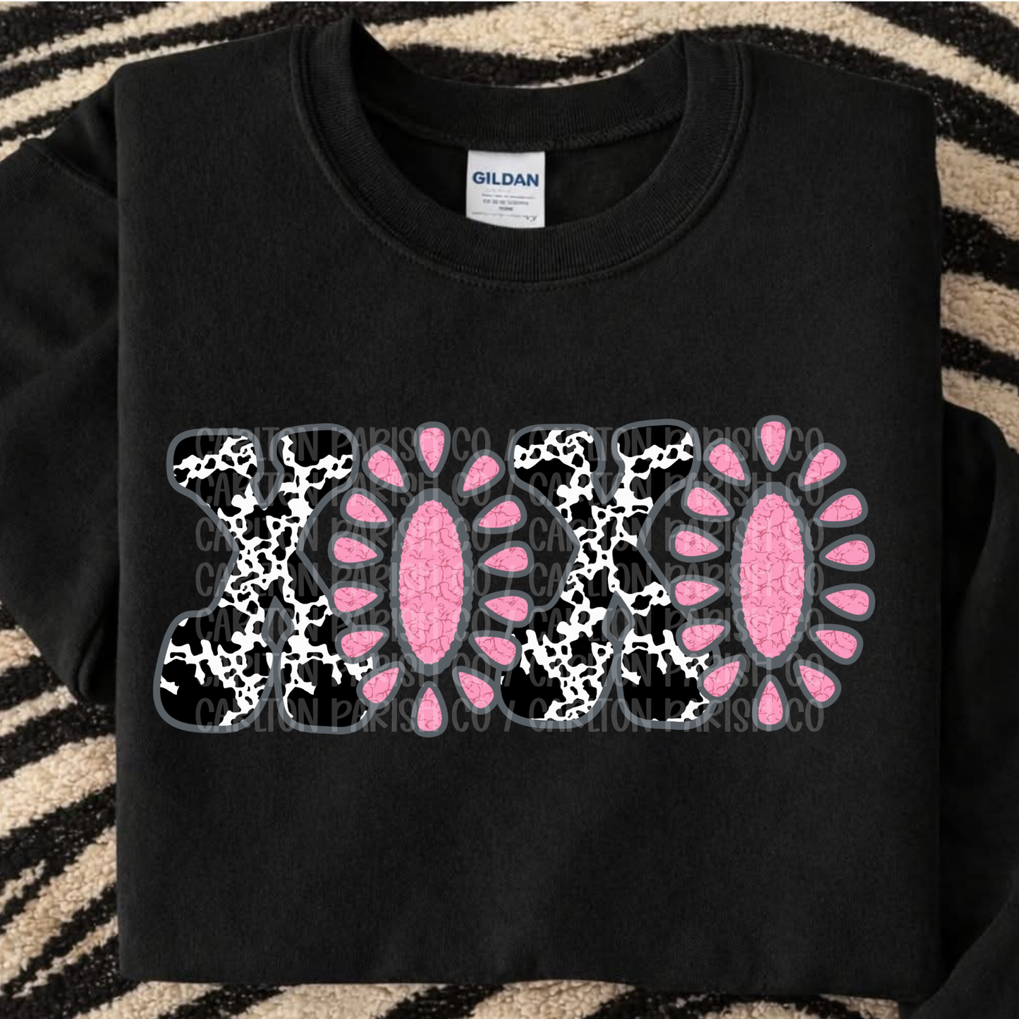 XOXO Cow Conchos