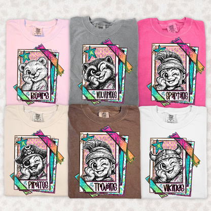 Neon Cutie Mascot Custom