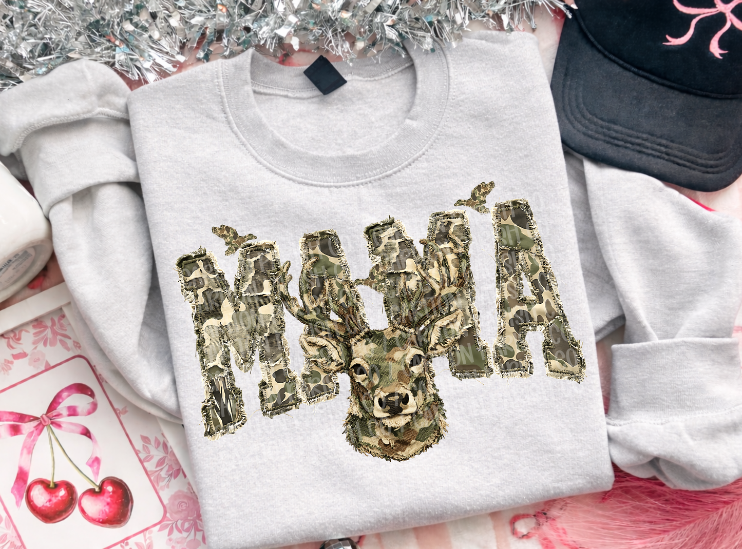 Patchwork Camo Mama