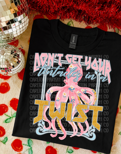 Tentacles in a Twist Shirt | Funny Octopus Tee