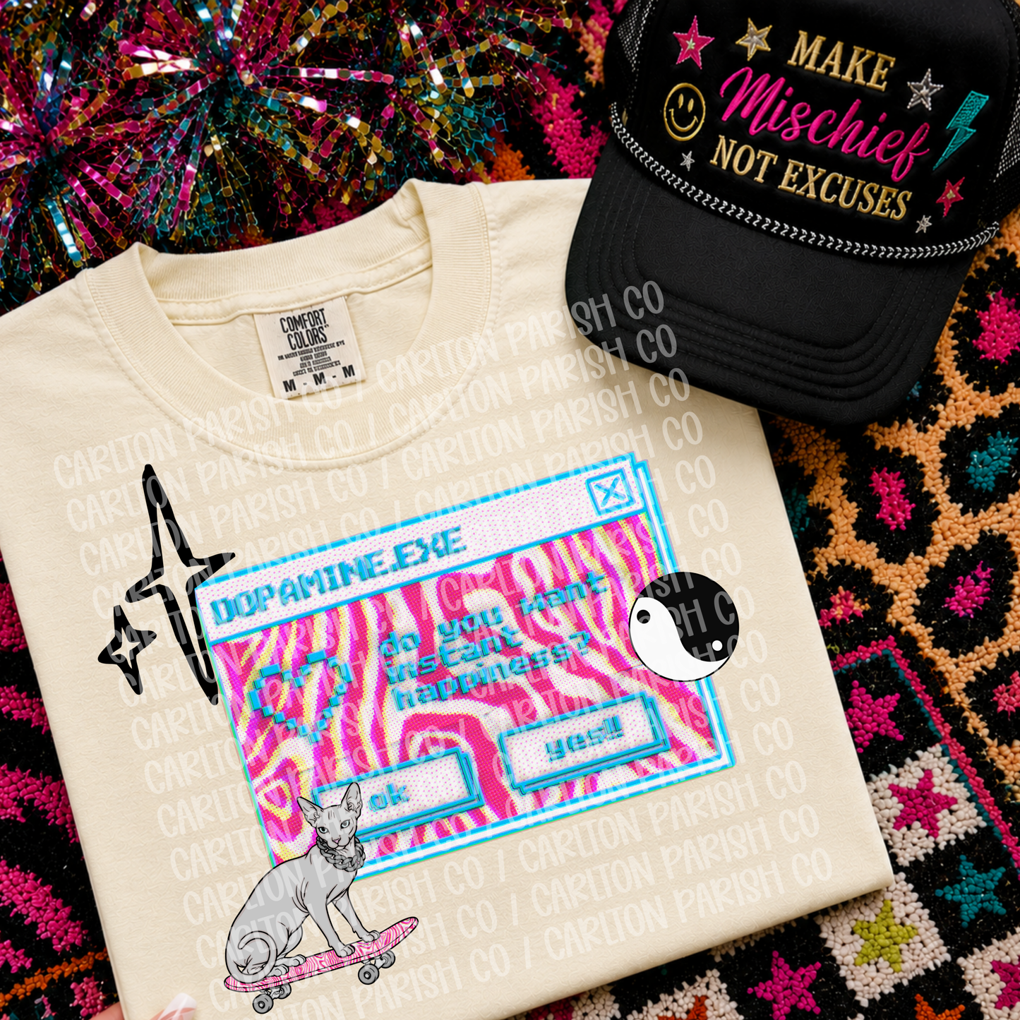 Dopamine.exe | Funny Retro Computer Graphic Tee