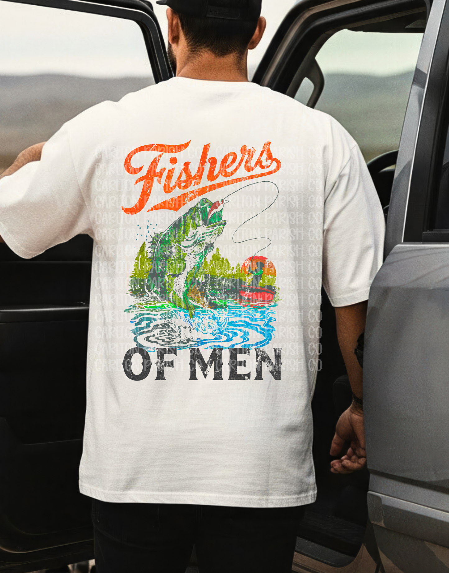 Fishers of Men Shirt | Faith Fishing Graphic Tee
