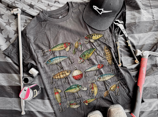 Fishing Lure Collage