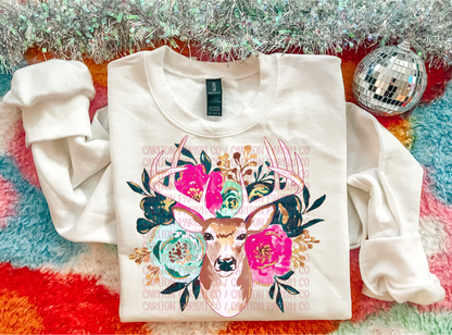 Floral Deer