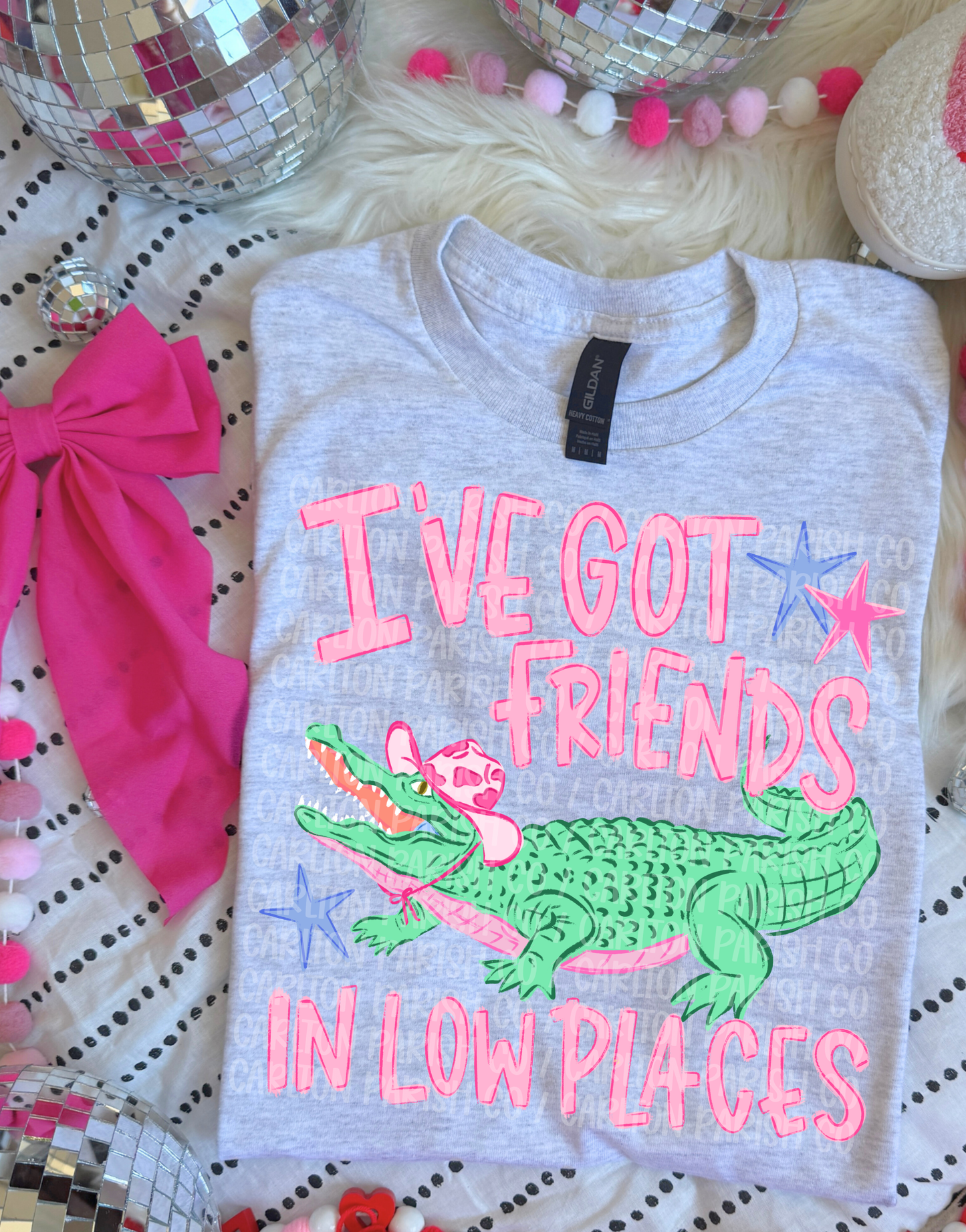 Friends in Low Places Gator Shirt | Southern Tee Gator