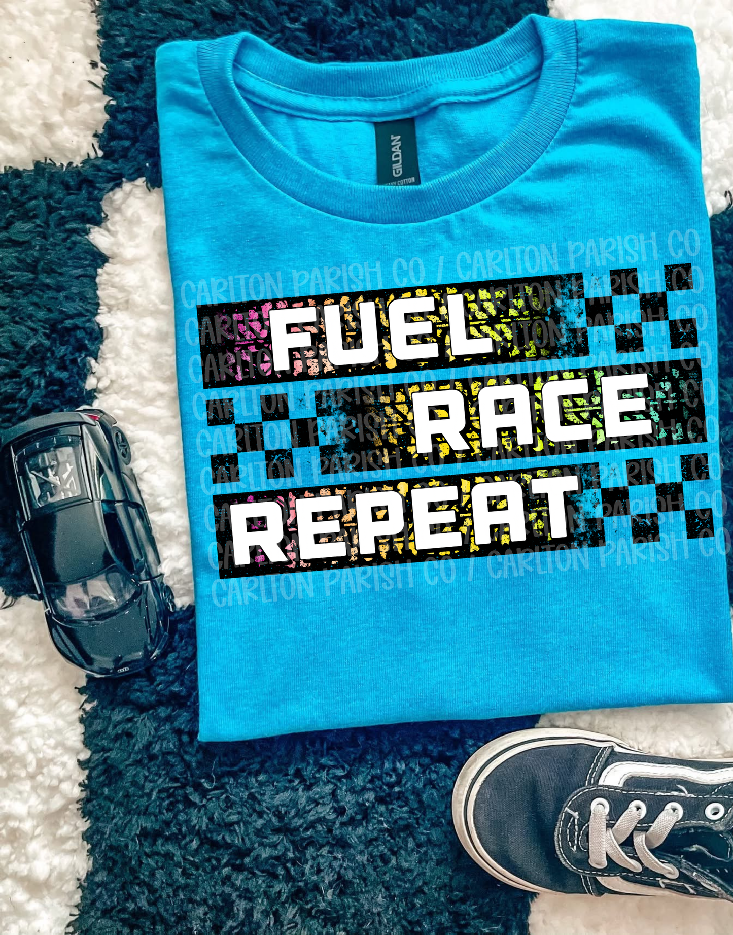 Fuel Race Repeat Shirt | Racing Graphic Tee
