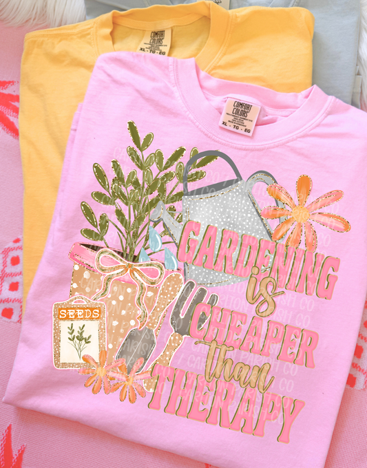 Gardening Is Cheaper Than Therapy