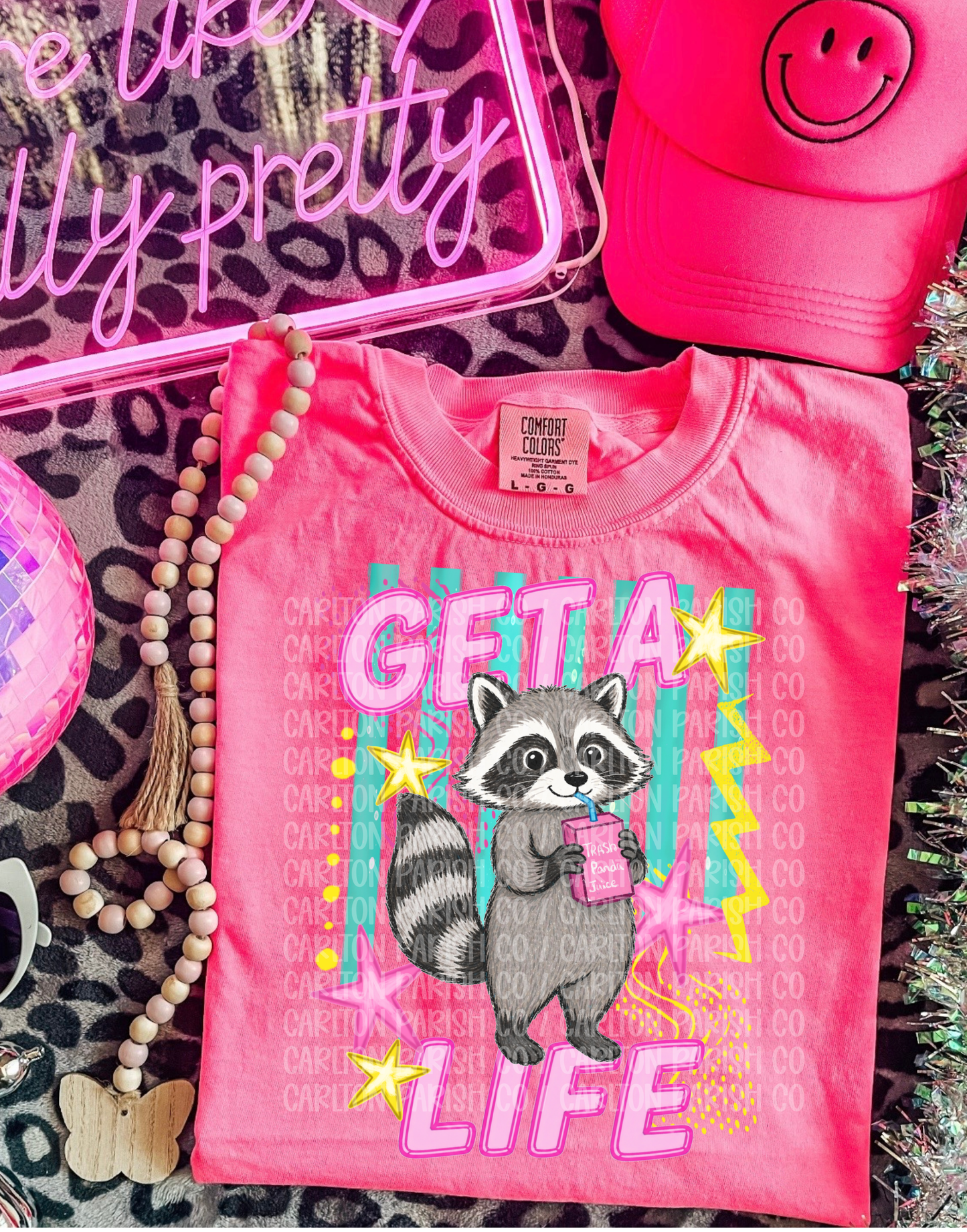 Get a Life Raccoon