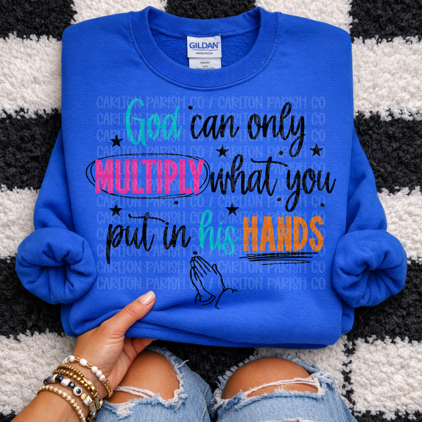 God Can Multiply Shirt | Inspirational Faith Tee