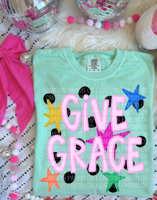 Give Grace Shirt | Inspirational Graphic Tee