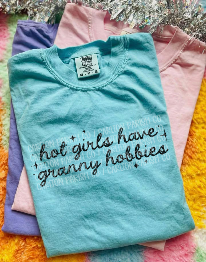 Hot Girls Have Granny Hobbies
