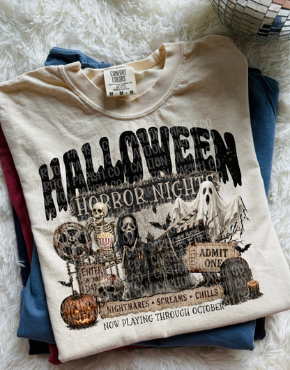 Halloween Horror Night Shirt | Spooky Graphic Tee