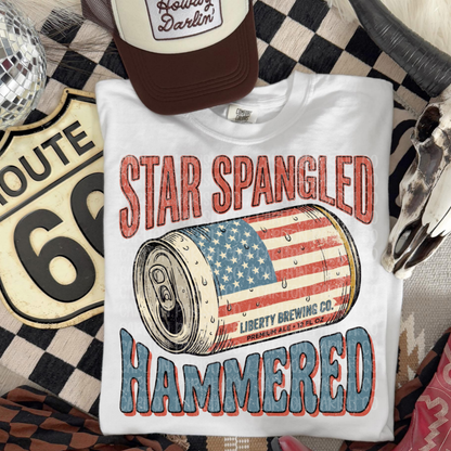 Star Spangled Hammered Shirt