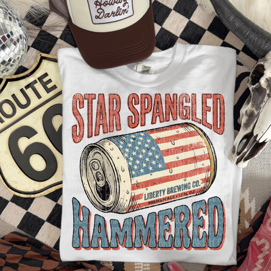 Star Spangled Hammered Shirt
