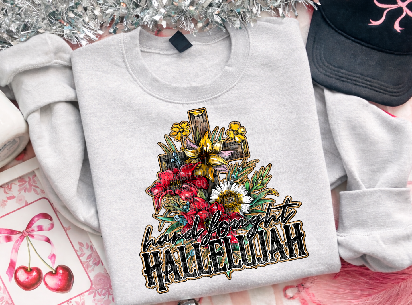 Hard Fought Hallelujah Cross