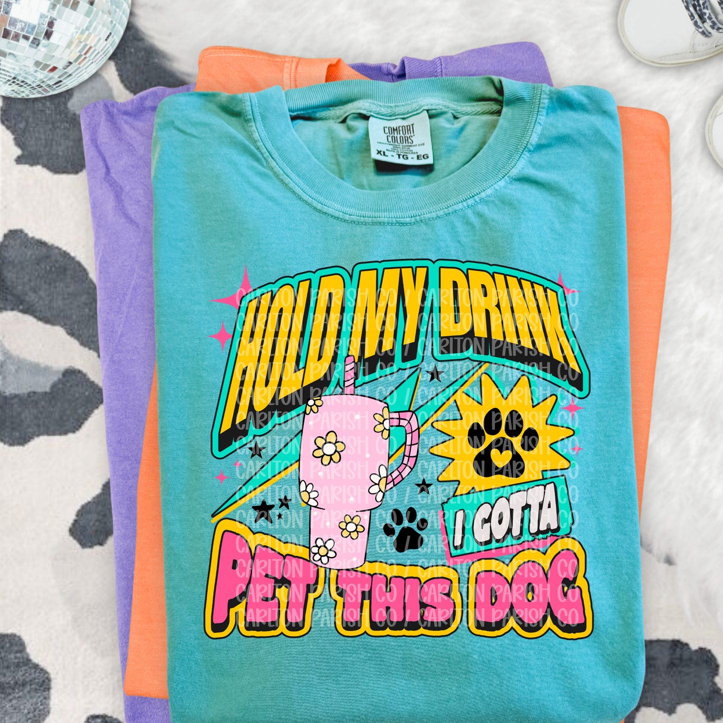Hold My Drink I Gotta Pet This Dog