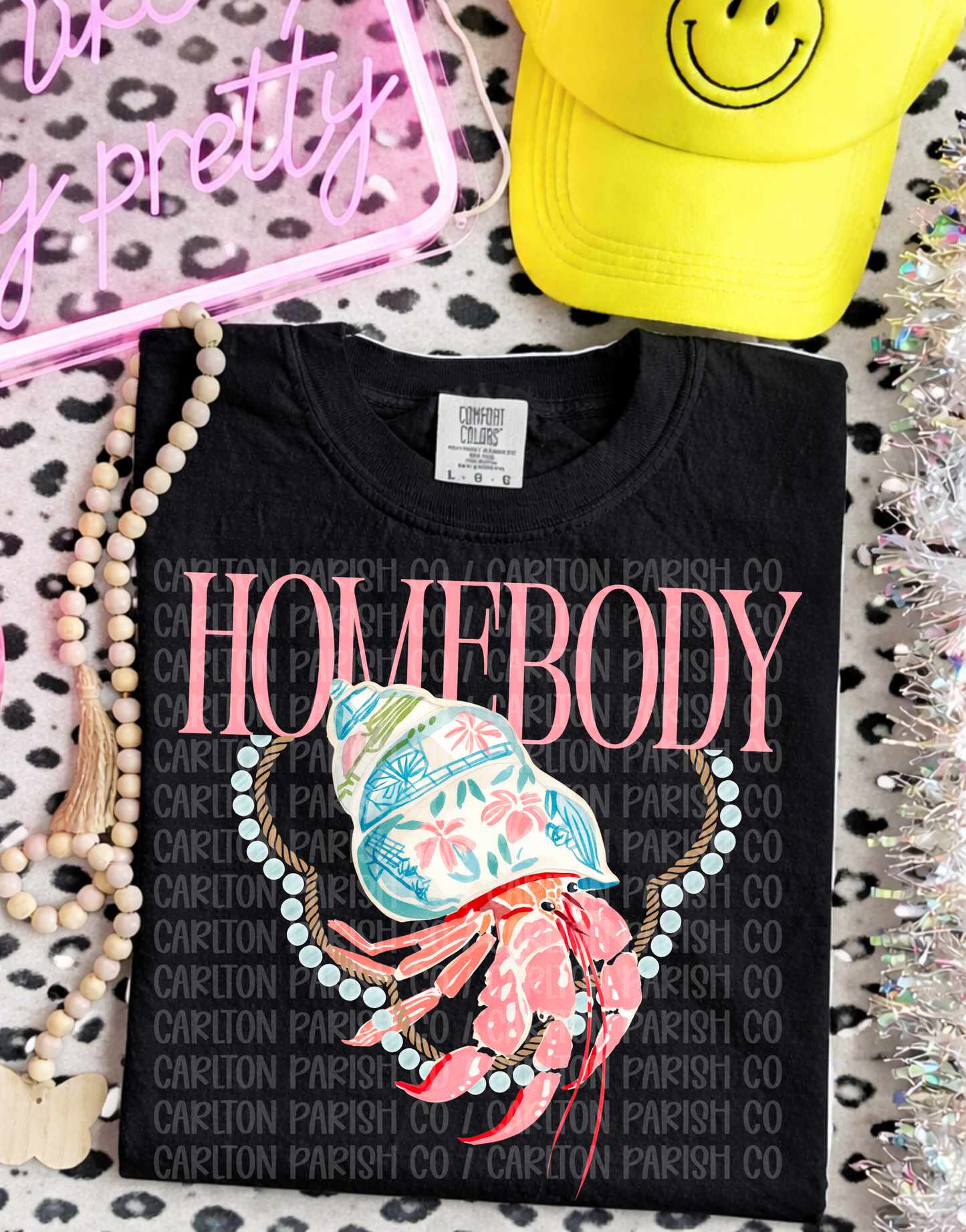 Homebody Shirt | Cute Hermit Crab Graphic Tee