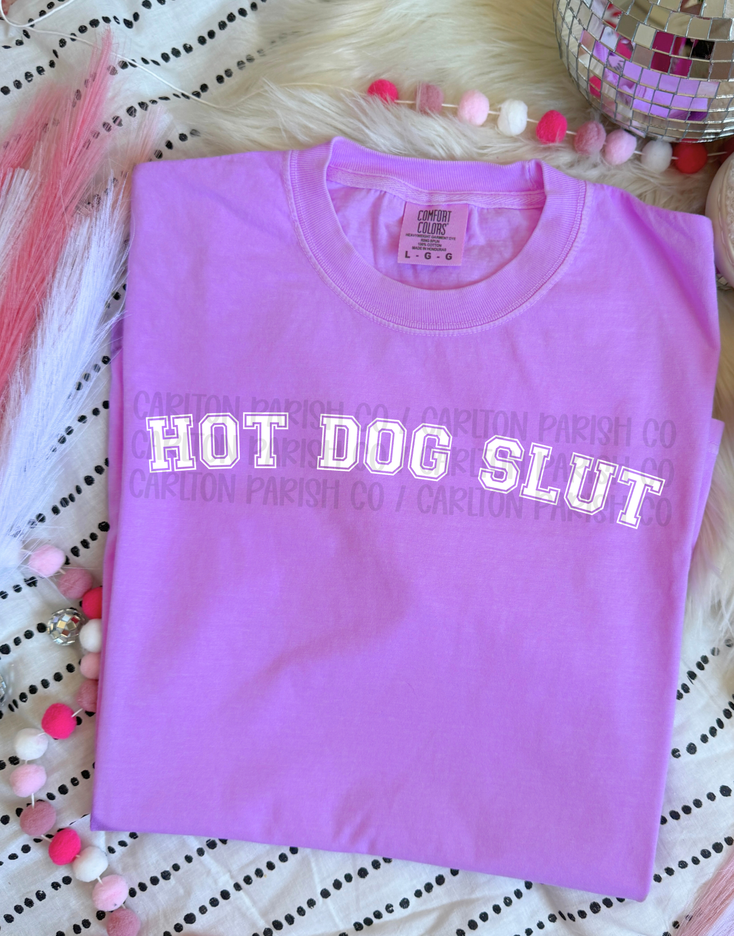 Hot Dog Slut Shirt | Funny Food Graphic Tee